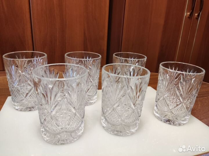 Хрустальные стаканы 200мл