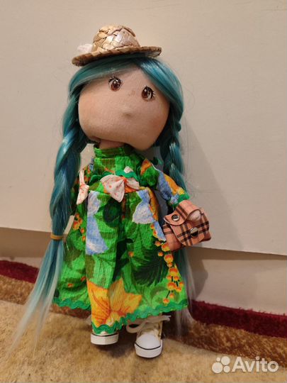 Кукла текстильная