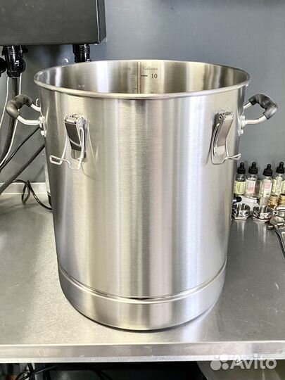 Перегонный куб / Котел с корзиной для солода