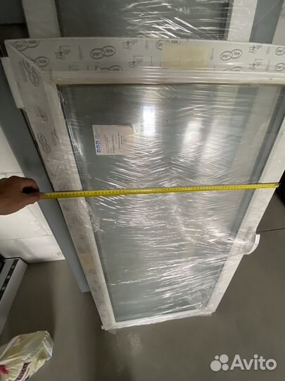 Балконный блок пвх бу