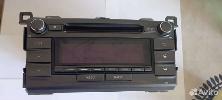 Автомагнитола на toyota Rav4