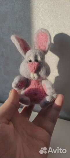 Игрушки валяные из шерсти