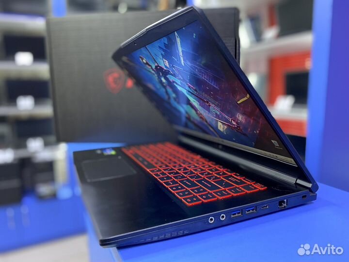 Новый Ноутбук MSI i5-11400H 8gb 256gb 3050 Ti 4gb