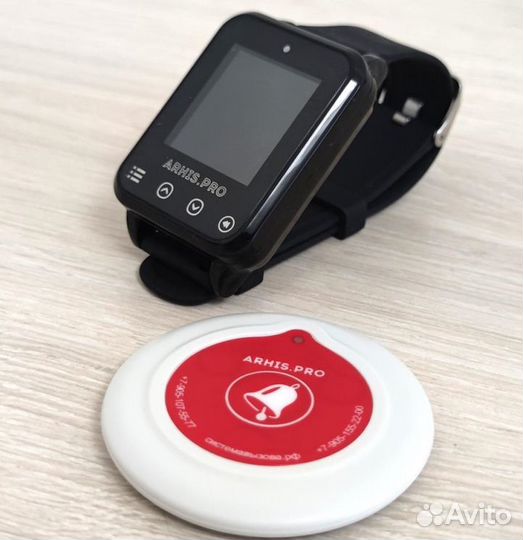 Кнпока вызова официанта и часы-пейджер Элит IP260