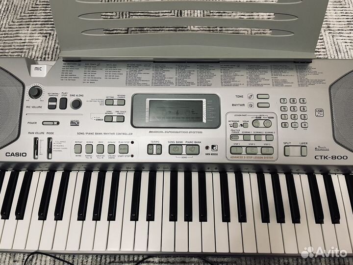 Синтезатор Casio CTK-800