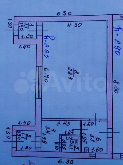 Свободного назначения, 40 м²