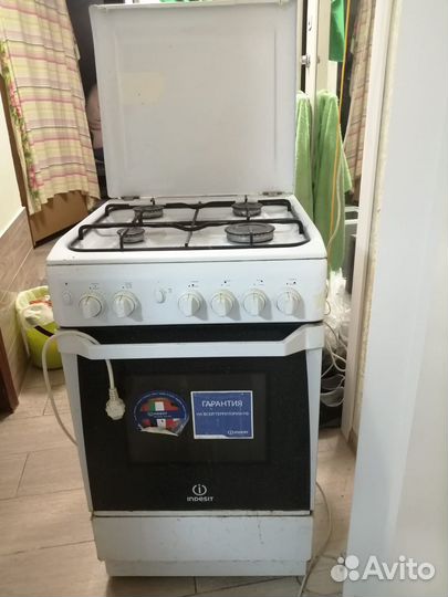 Газовая плита indesit бу