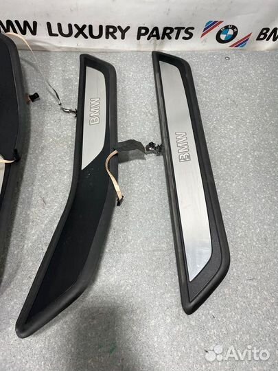 Накладка на порог наружная Bmw 7 F01 N63B44