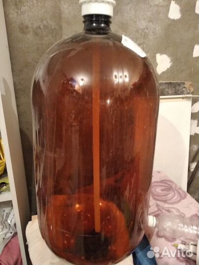 Бутыли пищевые 30л с гидрозатвором и без