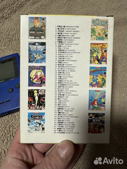Game boy pocket в оригинальном корпусе с играми