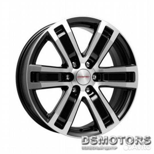 Диски R-7 Рольф 7.5/17 6x139.7 ET30 d106.1 алмаз ч