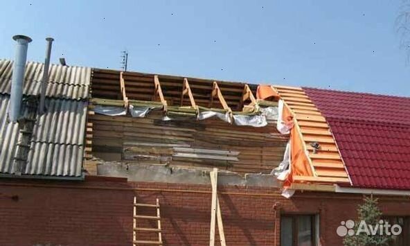 Кровельные работы Срочный ремонт крыши кровли