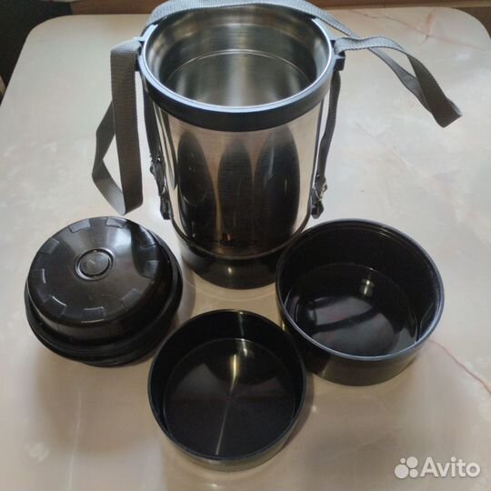 Термос с широким горлом