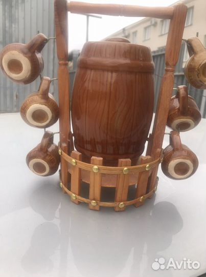 Керамический бочонок сувенирный