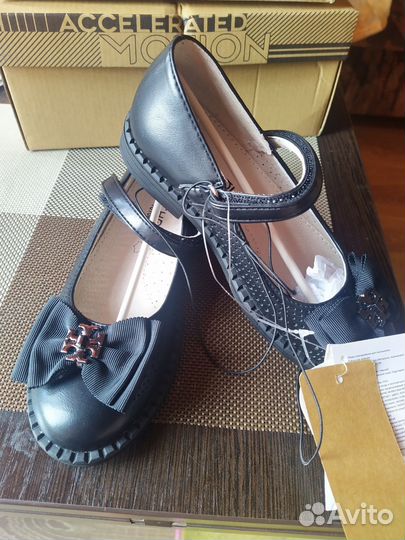 Туфли для девочки 32 размер futurino school