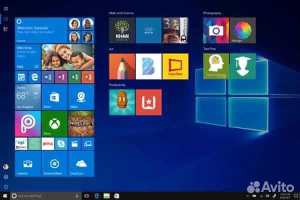 Установка windows 10 x64 pro, домашняя, корпаратив
