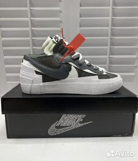 Кроссовки Nike blazer low sacai kaws