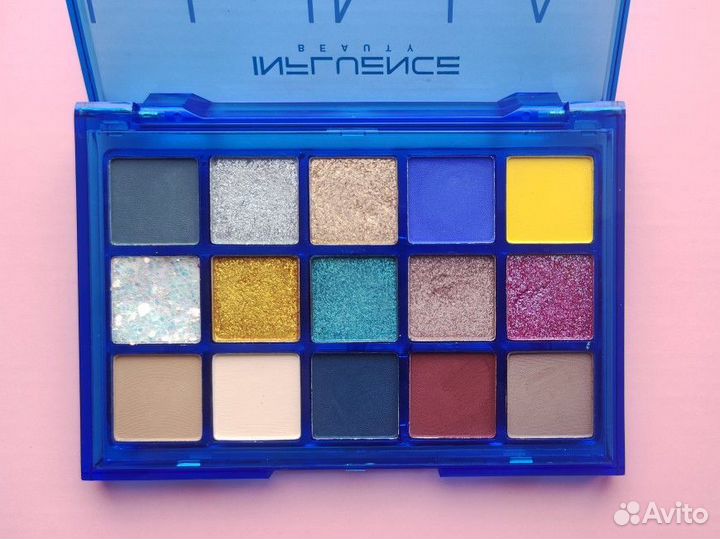 Influence beauty тени luna moon rising palette