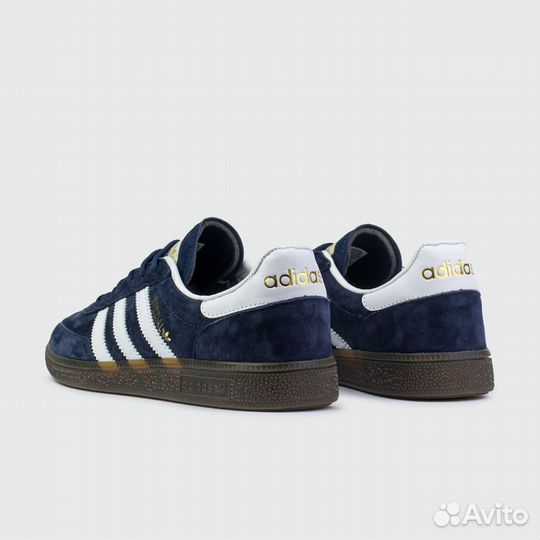 Кроссовки Adidas Spezial Navy White Str. / Gum