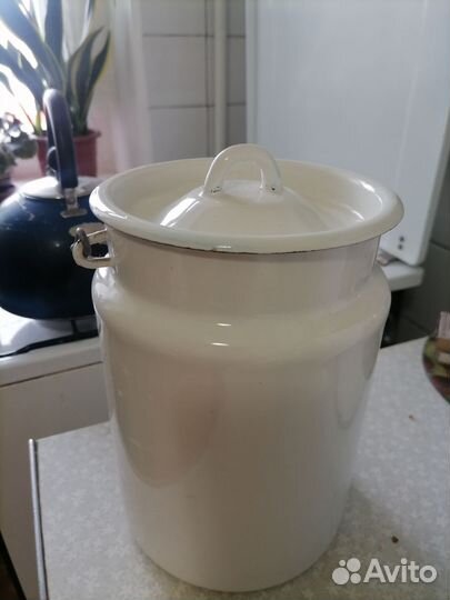 Бидон эмалированный