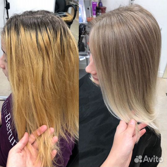 AirTouch, простые и сложные окрашивания