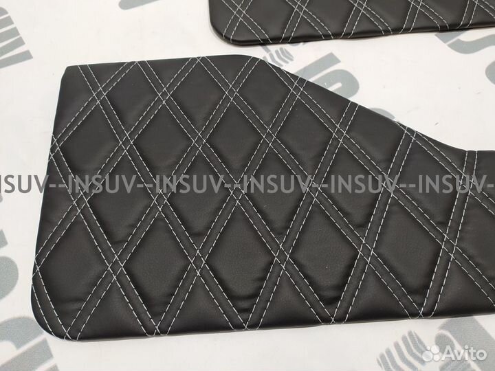 Вставки в двери из экокожи Нива Урбан 