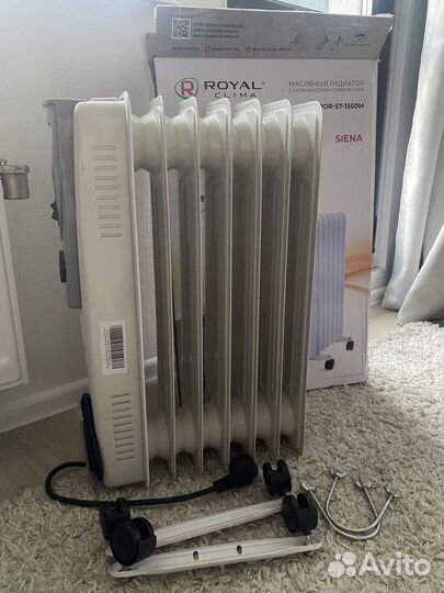 Масляный обогреватель Royal Clima siena