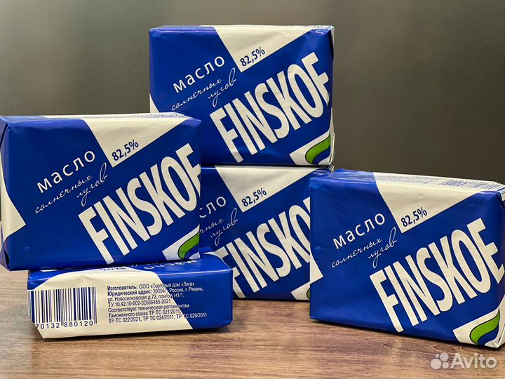 Масло Finskoe 180 г