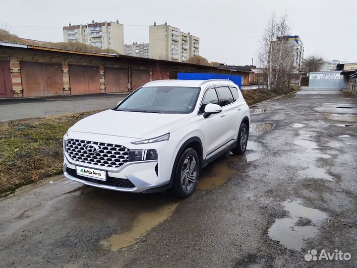Hyundai Santa Fe 2.5 AT, 2021, 53 000 км
