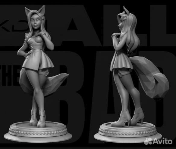 3D модели, фигурки, персонажи