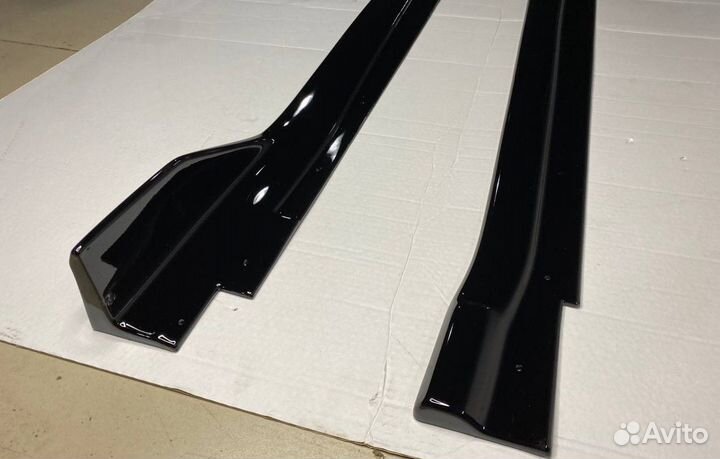 BMW F15 Лезвия на пороги Paradigm Парадигм