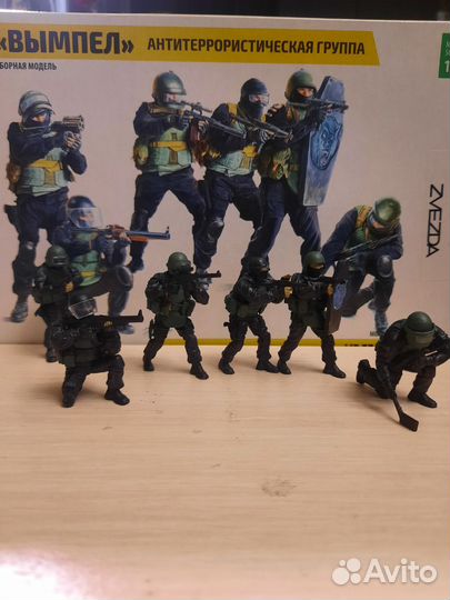 Модель антитеррористической группы вымпел