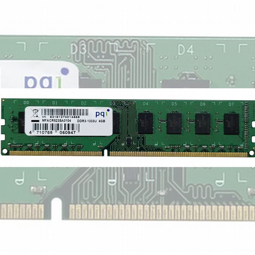 [MFACR523SA0104] Оперативная Память Pqi Ddr3 4gb Mfacr523sa0104
