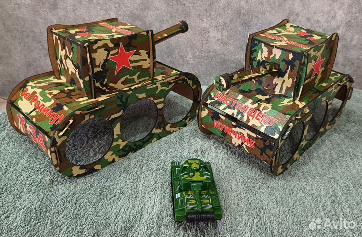 Деревянные танки для наполнения