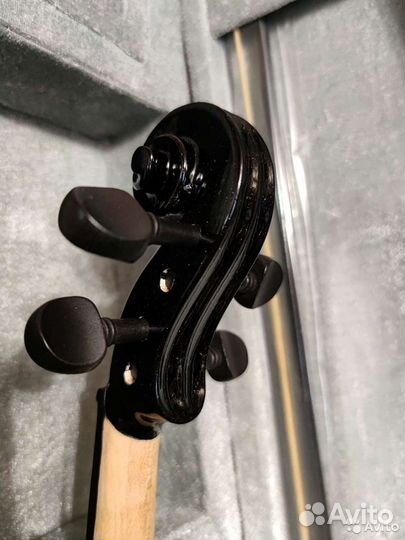 Электроскрипка 4/4 (богатый комплект)