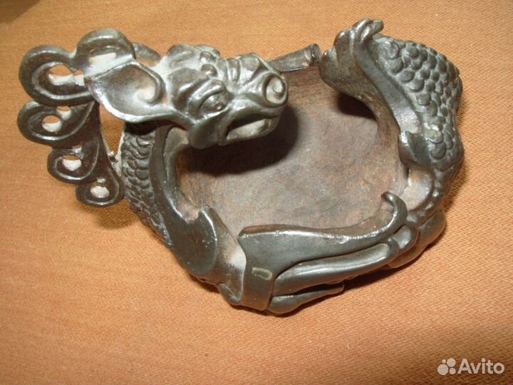 Пепельница, винтажная, старинная, антикварная