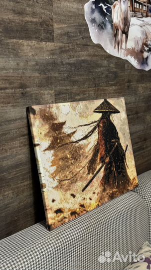 Алмазная мозаика на подрамнике 