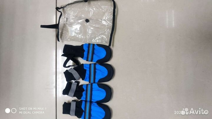 Сапожки зимние для маленьких и средних собак