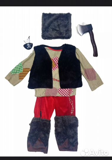 Костюм разбойника для мальчика (5-7 лет)
