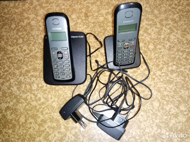 Радиотелефон Siemens Gigaset AS280 Duo