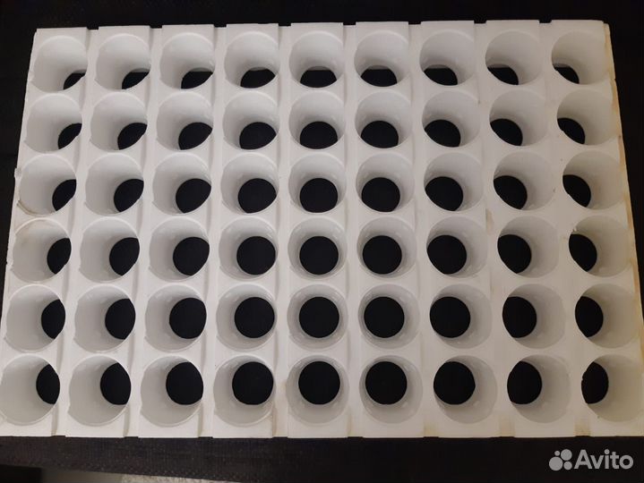 Рассадно-салатная кассета пенопласт 54 ячейки