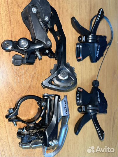 Shimano Altus/Alivio Манетки/шифтеры
