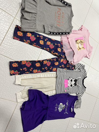 Вещи пакетом на девочку