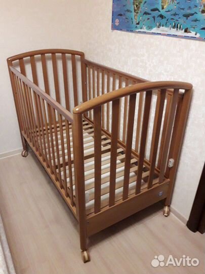 Детская кроватка pali + матрац askona