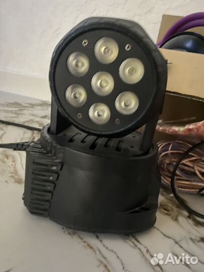 Поворотная LED wash голова involight LED MH78W