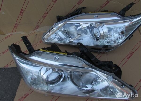 Bi-LED Фары на toyota camry 50