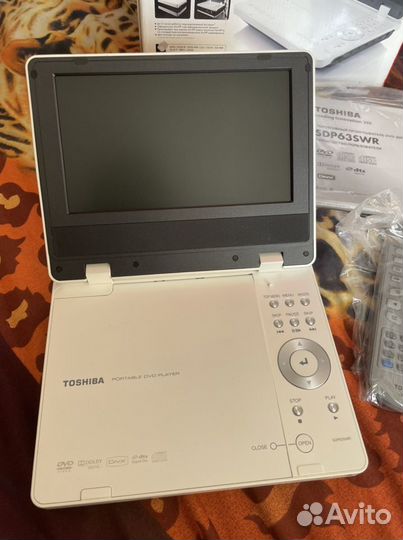 Портативный видеопроигрыватель toshiba sdp63swr