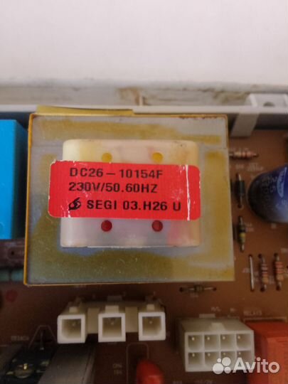 Модуль управления стиральной машины Samsung