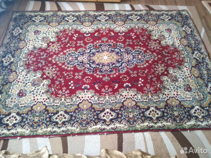 Ковёр 2 на 3 натур. Шерсть