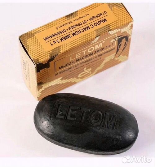 Мыло против акне, постакне Letom